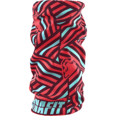 DYNAFIT Logo neck gaiter fluo coral