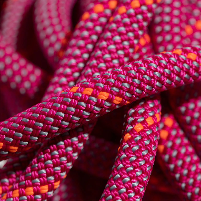 MAMMUT 9.5 Crag Dry 70m pink/zen - Corde d'escalade