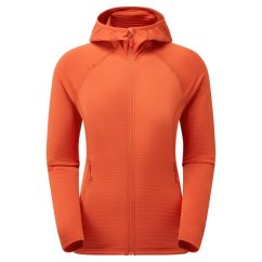 Montane W Protium Lite Hoodie saffron red - Φούτερ με κουκούλα