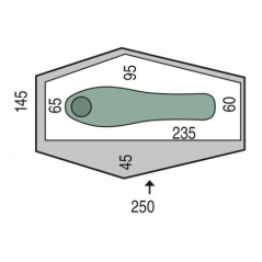 PINGUIN Echo 1 DAC - Ultralight tent