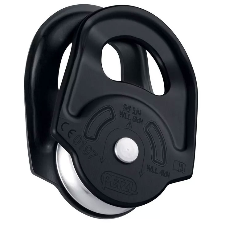 PETZL Rescue schwarz - Umlenkrolle