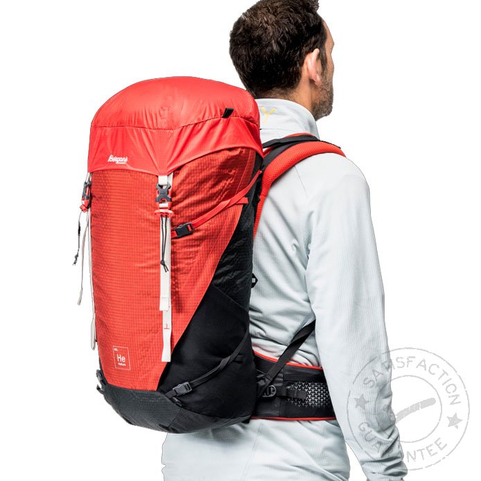 batoh BERGANS Helium V5 55 red sand/black