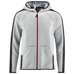 Sudadera RED CHILI Jolon ZIP Hoody grey melange