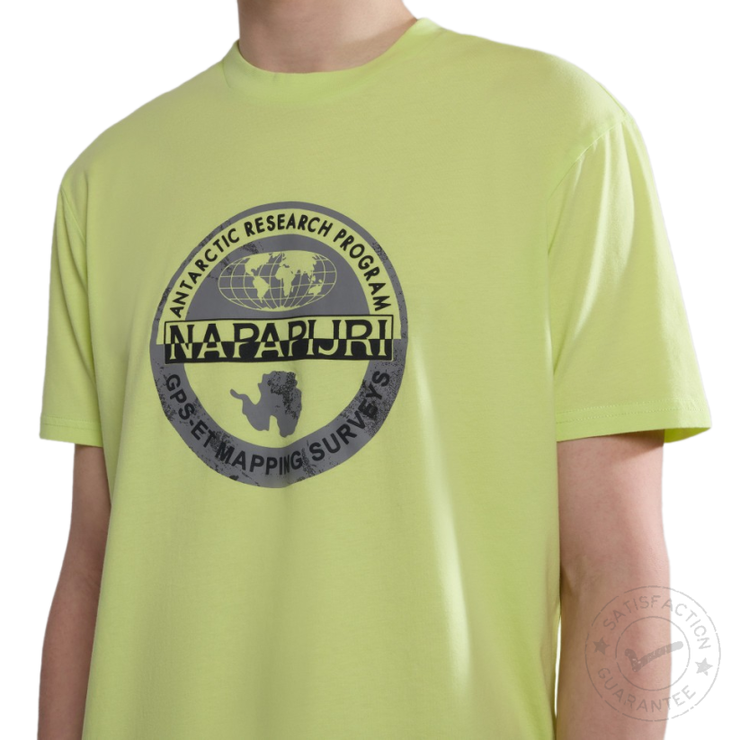 NAPAPIJRI S-Bollo SS 1 yellow sunny - T-särk
