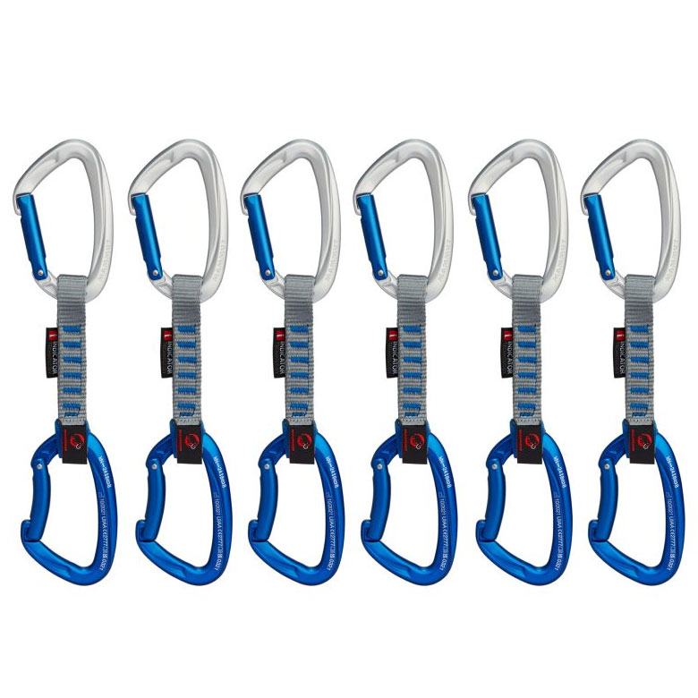 Комплект примки MAMMUT Crag Keylock Indicator 10cm 6-Pack