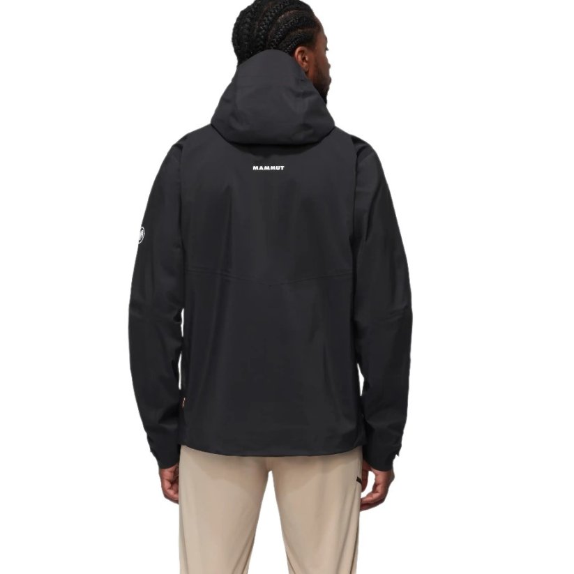 bunda MAMMUT Alto Guide HS Hooded black - Veľkosť: XXL