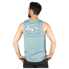 tank top CHILLAZ Vils Mountain Logo Arctic