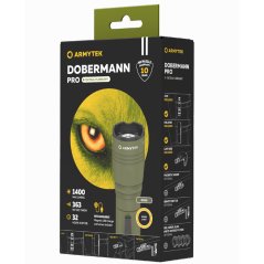 ARMYTEK Dobermann Pro olive/warm light
