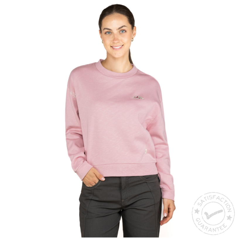 Суитшърт CHILLAZ Wipptal Mountain Chain Dusty Rose