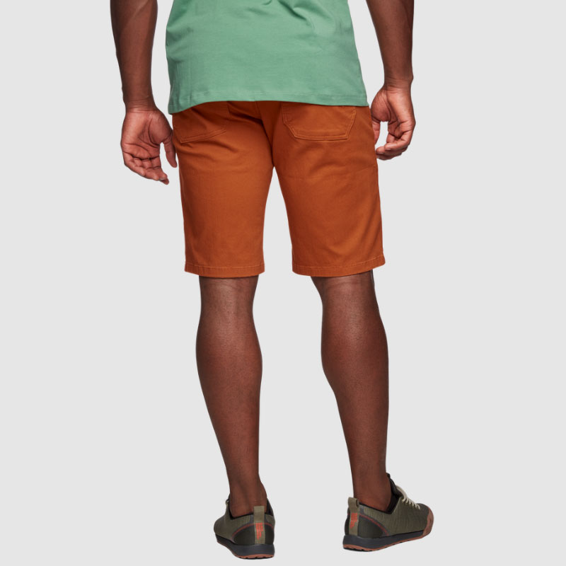 BLACK DIAMOND M Stretch Font Shorts desert clay