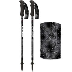 Kijki trekkingowe FIZAN Compact MS black