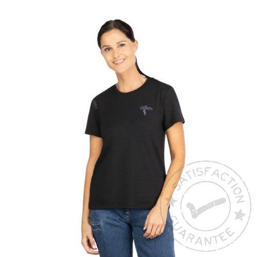 CHILLAZ Iseo Mountain Logo black - T-särk
