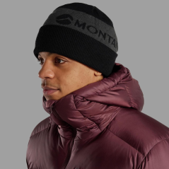 Montane Logo Cuffed Beanie black - müts