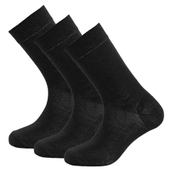 DEVOLD Daily Medium Socks 3-Pack black Sokken