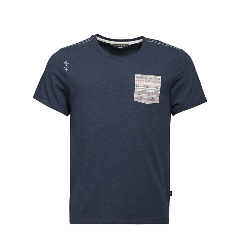 CHILLAZ Pocket Ornament dark blue - T-shirt