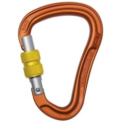 SINGING ROCK Bora Screw orange/gelb - Schraubkarabiner