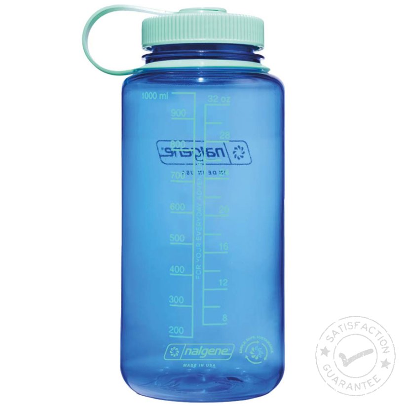 Sticlă de apă NALGENE Wide Mouth Sustain 1.0 L cornflower blue