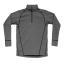 Bluză de corp DEVOLD Duo Active Merino 205 Zip Neck castlerock - Mărimea: XL