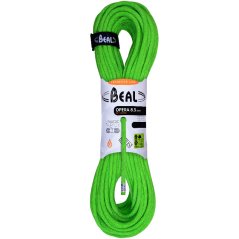 クライミングロープ BEAL Opera 8.5mm Dry Cover 40m green