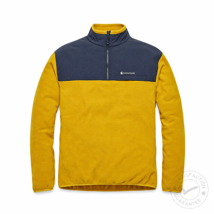 Поларено яке Montane Roco Pull On Ginko Gold