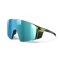 Julbo EDGE COVER spectron HD 4 polarized black/yellow - Gafas de sol