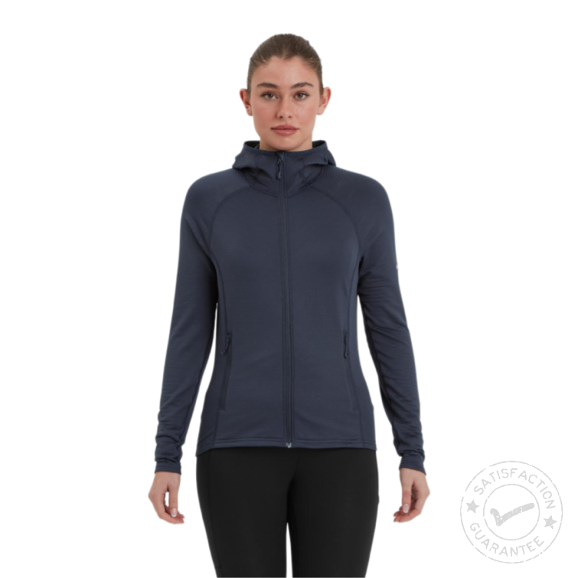 Bluza z kapturem Montane W Protium Lite Hoodie eclipse blue