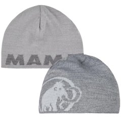 kapa MAMMUT Logo Beanie platinum/granit