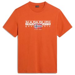 NAPAPIJRI S-Aylmer orange burnt - T- shirt