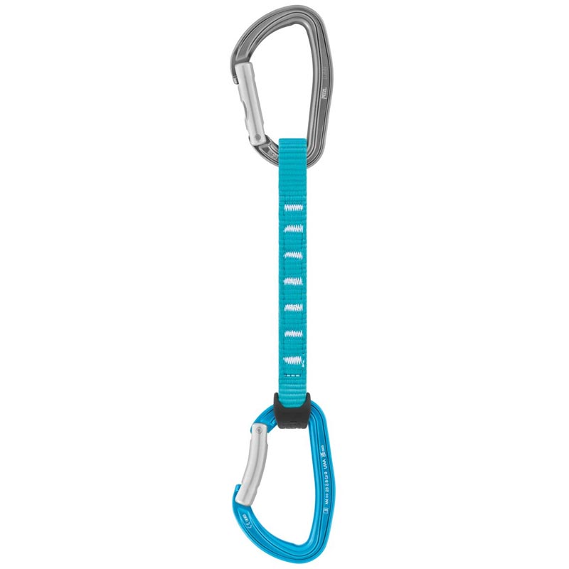 expreska PETZL Djinn Axess 17cm turquoise