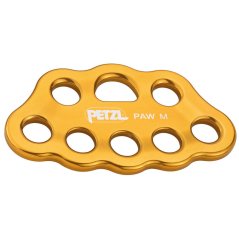 PETZL Paw M yellow - Sidriščna ploščica