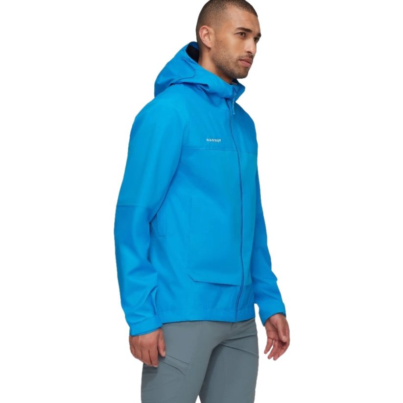 bunda MAMMUT Ducan Guide HS Hooded glacier blue - Veľkosť: M