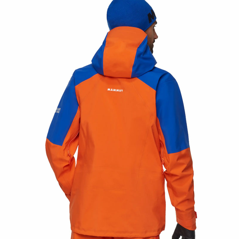 bunda MAMMUT Eiger Nordwand Pro HS Hooded orange - Veľkosť: XL