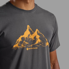 Montane Dual Mountain T-Shirt midnight grey - T-shirt