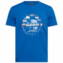 NAPAPIJRI S-Gorfou blau - T- shirt