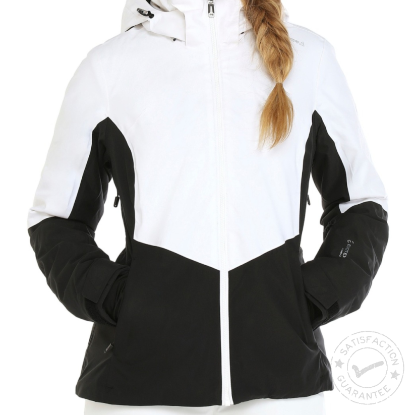 дамско яке Fischer Stella white/black