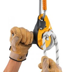 Descensor autofrenante PETZL I'D S yellow