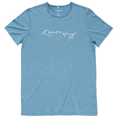 Tricou DEVOLD Active Skyline Tee Man skyblue