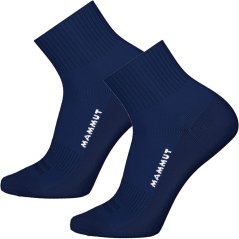 MAMMUT Everyday Quarter Socks 3-Pack marine - Chaussettes