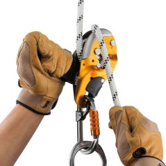 Descensor autofrenante PETZL I'D S negro