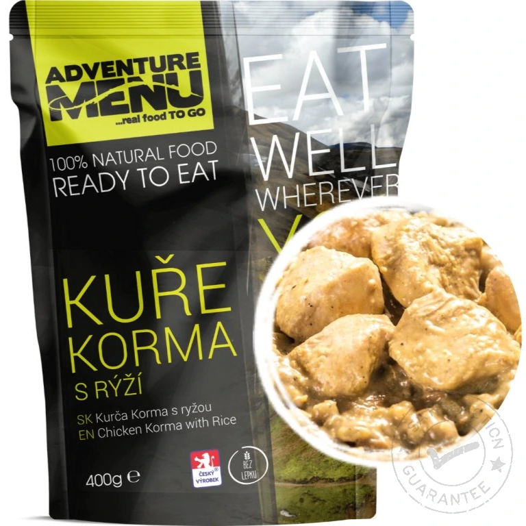 ADVENTURE MENU - Chicken Korma with rice 400g