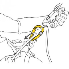 karabína s kladkou PETZL RollClip Z Triact-Lock
