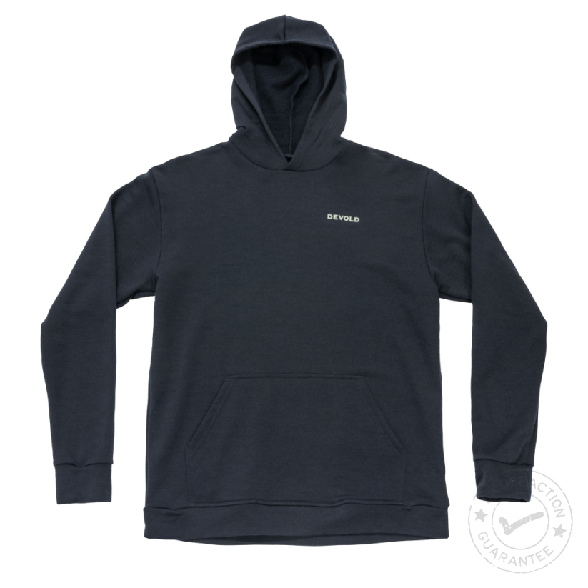 Devold Everyday Hoodie Man ink - Felpa con cappuccio
