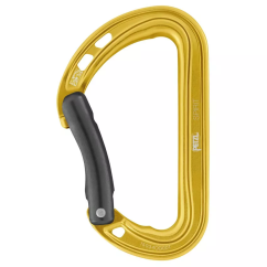 karabína PETZL Spirit Bent yellow
