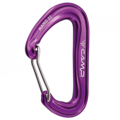 Mosquetón CAMP Nano 22 purple