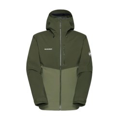 MAMMUT Alto Guide HS Hooded marsh/dark marsh - windjak