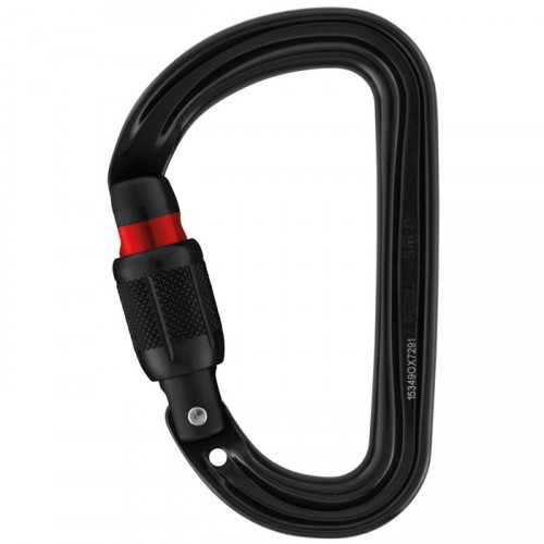 karabina PETZL Sm'D Screw Lock black