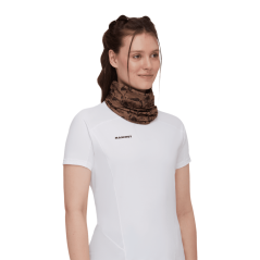 MAMMUT Neck Gaiter Climbing Scene dark sand-black