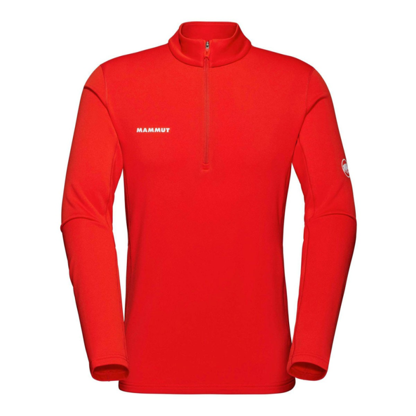 MAMMUT Aenergy ML Half Zip Pull Men mammut red - Fleecejacke