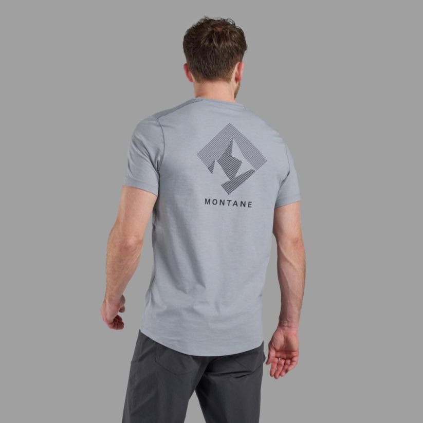 Montane Alhena Mountain 25 T-Shirt Pebble Blue - T-shirt