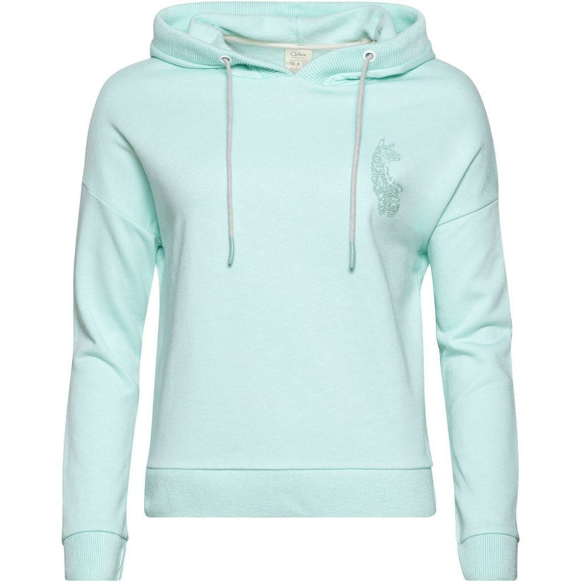 CHILLAZ Stelvio Alpaca Floral Mint - Hoodie